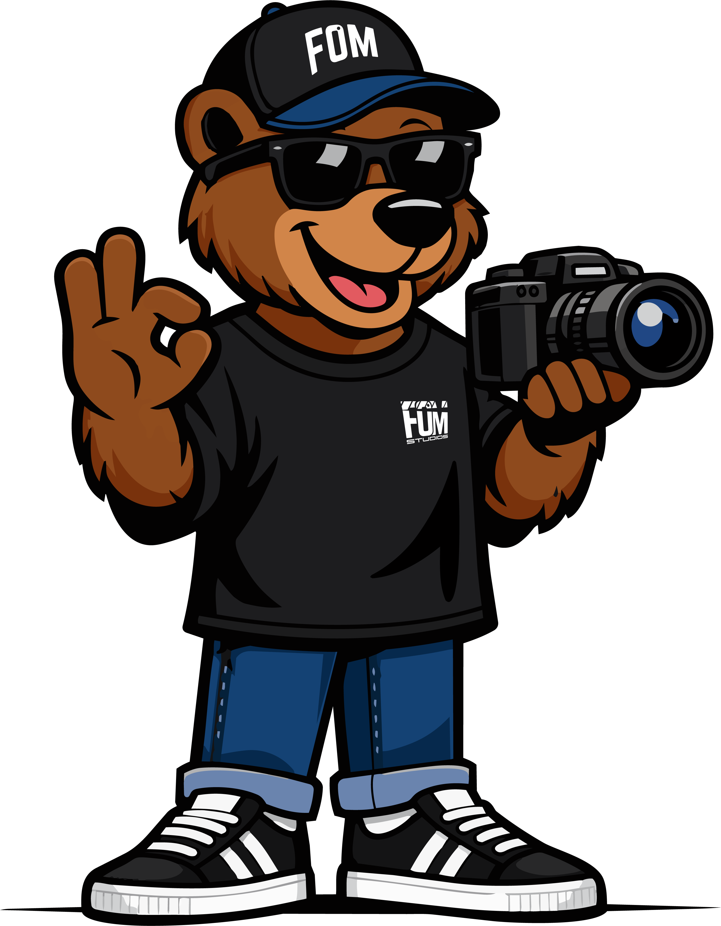 FOM Studios mascot